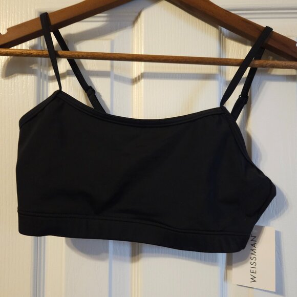 Dancers black sports bra, size adult small, new with tag - Picture 2 of 3